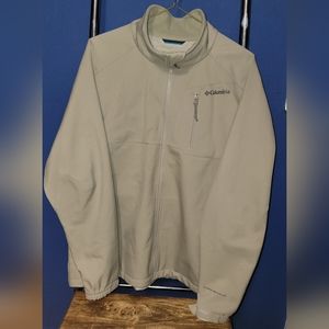 Columbia Omni-Shield Mens Size XXL Tan/Beige Soft Shell Jacket